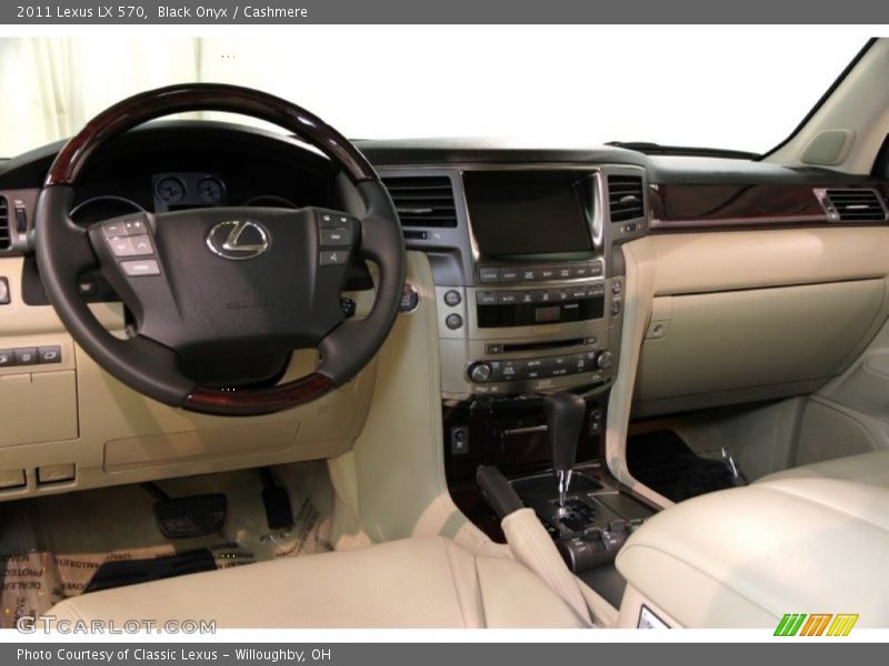 Black Onyx / Cashmere 2011 Lexus LX 570