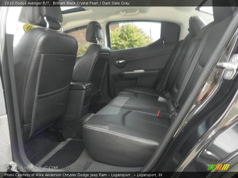 Brilliant Black Crystal Pearl / Dark Slate Gray 2010 Dodge Avenger R/T