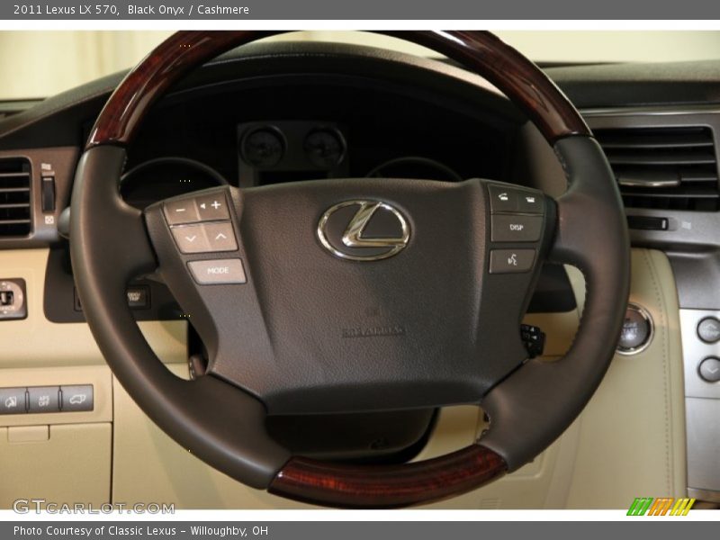 Black Onyx / Cashmere 2011 Lexus LX 570