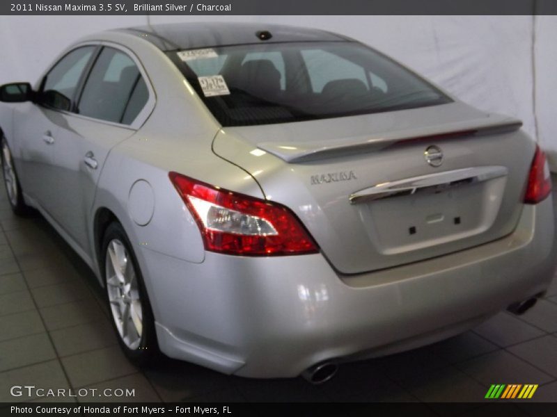 Brilliant Silver / Charcoal 2011 Nissan Maxima 3.5 SV