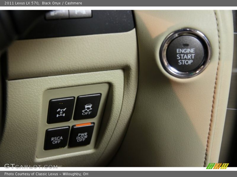 Black Onyx / Cashmere 2011 Lexus LX 570