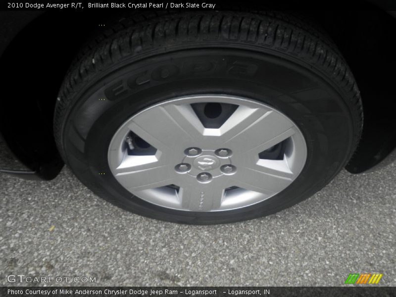 Brilliant Black Crystal Pearl / Dark Slate Gray 2010 Dodge Avenger R/T