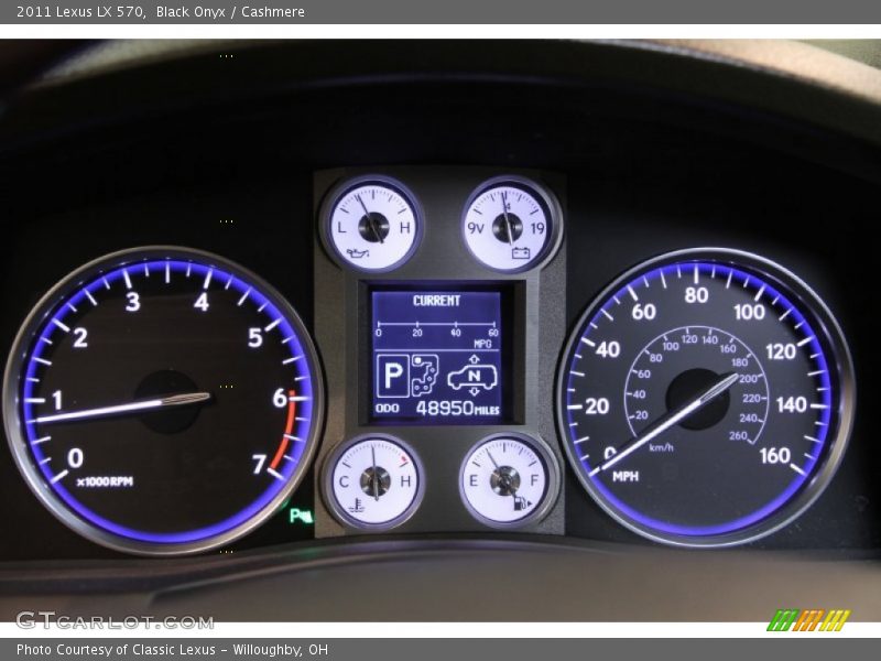 Black Onyx / Cashmere 2011 Lexus LX 570