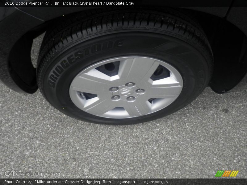 Brilliant Black Crystal Pearl / Dark Slate Gray 2010 Dodge Avenger R/T