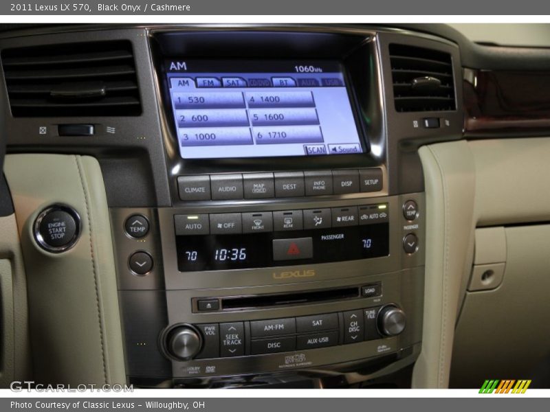 Black Onyx / Cashmere 2011 Lexus LX 570