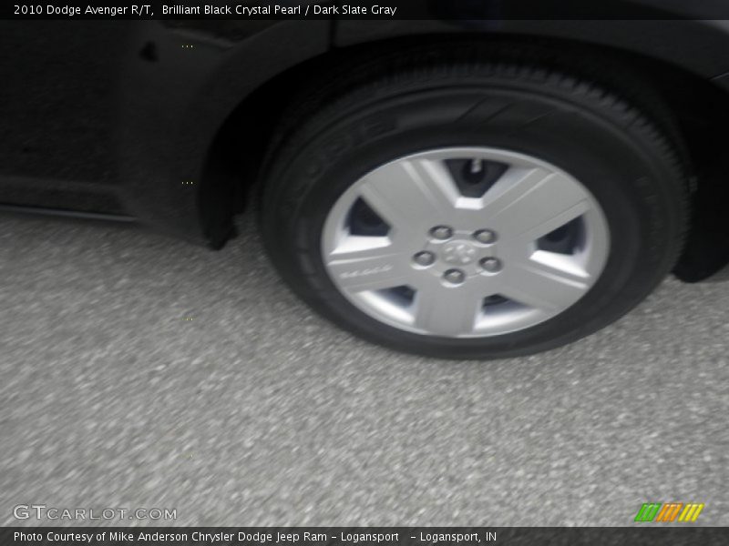 Brilliant Black Crystal Pearl / Dark Slate Gray 2010 Dodge Avenger R/T