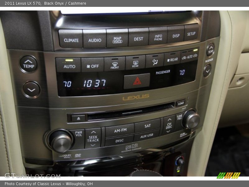 Black Onyx / Cashmere 2011 Lexus LX 570