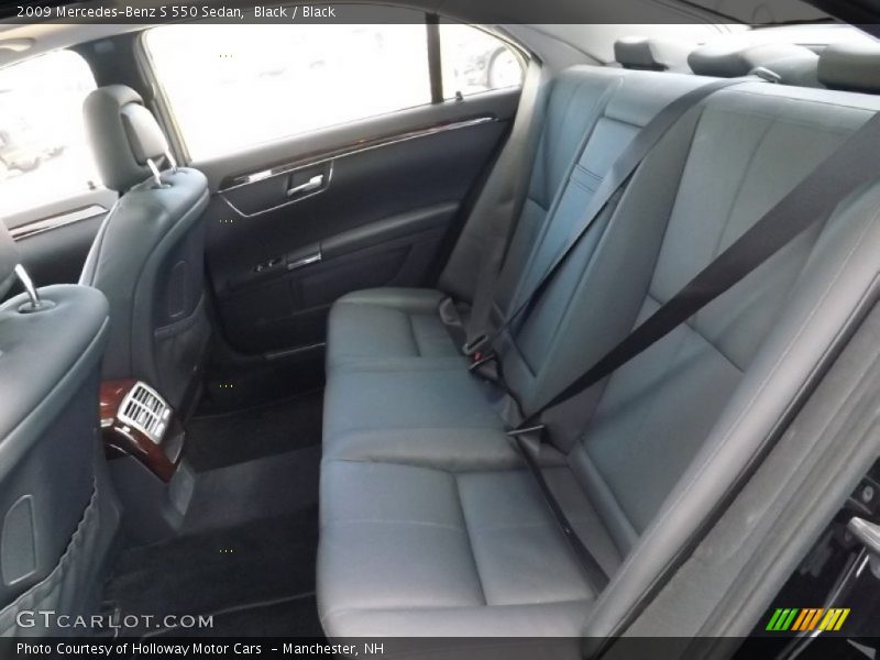 Black / Black 2009 Mercedes-Benz S 550 Sedan