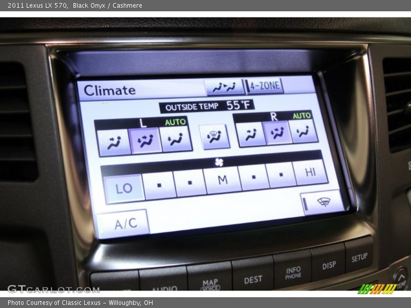 Black Onyx / Cashmere 2011 Lexus LX 570