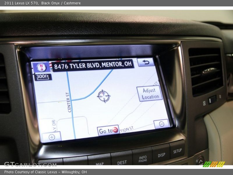 Black Onyx / Cashmere 2011 Lexus LX 570
