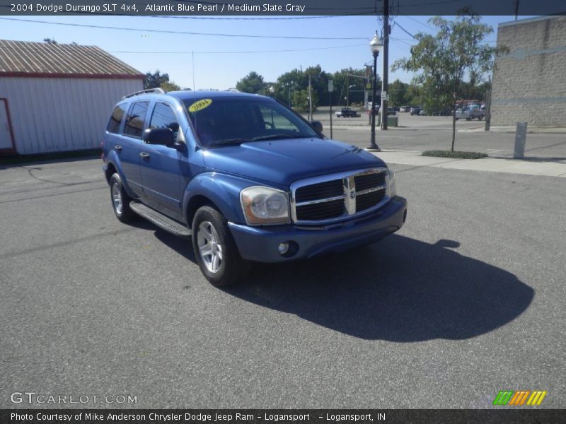 Atlantic Blue Pearl / Medium Slate Gray 2004 Dodge Durango SLT 4x4