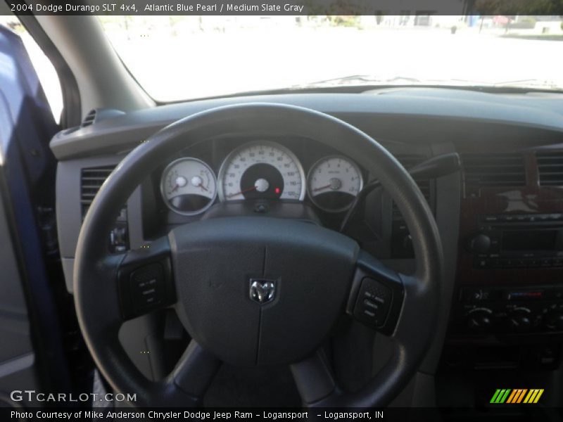 Atlantic Blue Pearl / Medium Slate Gray 2004 Dodge Durango SLT 4x4