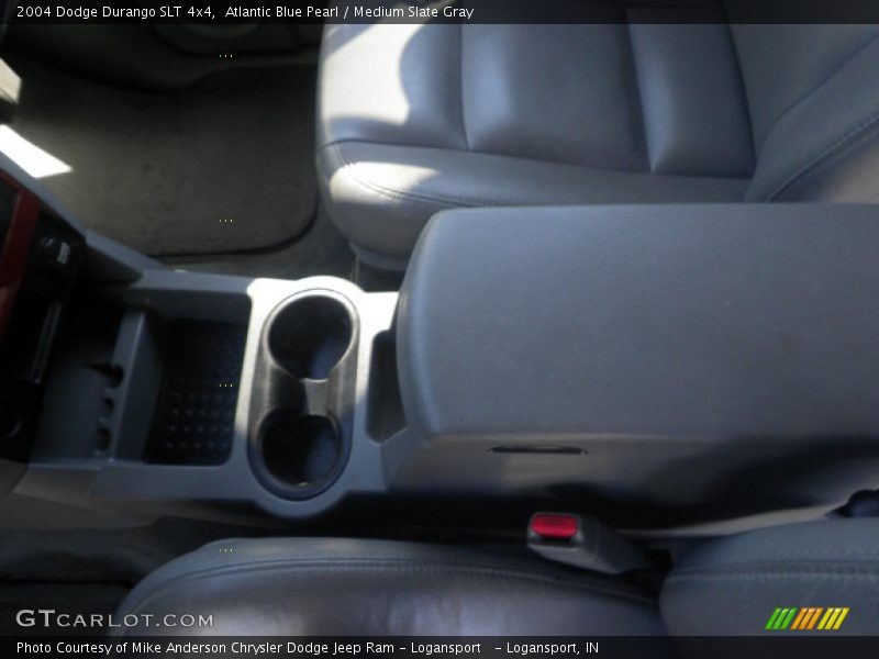 Atlantic Blue Pearl / Medium Slate Gray 2004 Dodge Durango SLT 4x4