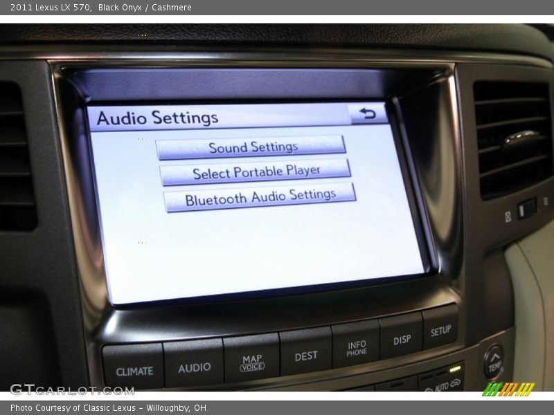 Black Onyx / Cashmere 2011 Lexus LX 570