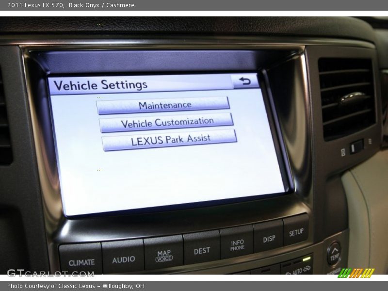 Black Onyx / Cashmere 2011 Lexus LX 570