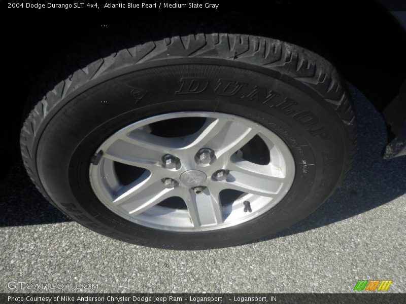 Atlantic Blue Pearl / Medium Slate Gray 2004 Dodge Durango SLT 4x4