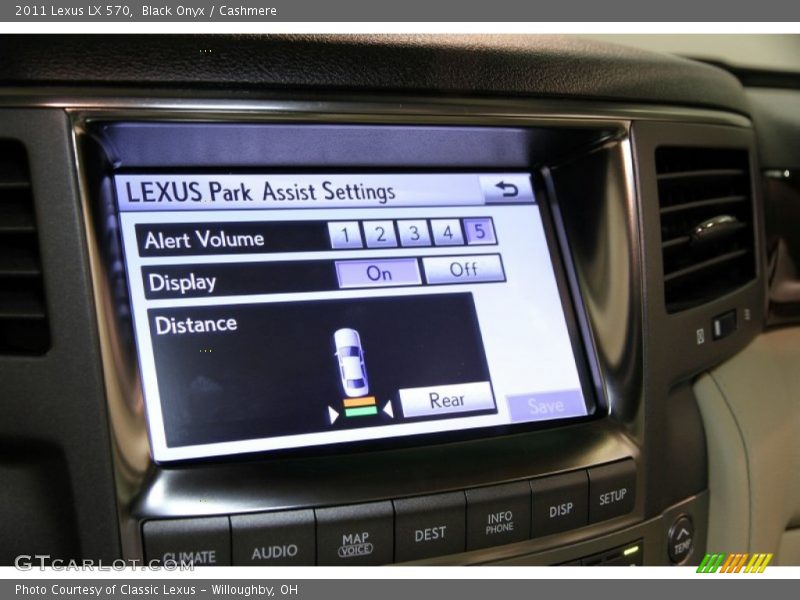 Black Onyx / Cashmere 2011 Lexus LX 570
