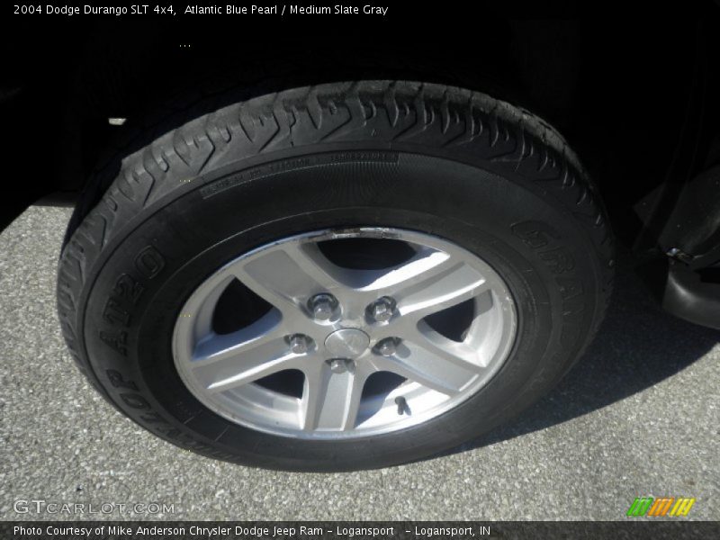 Atlantic Blue Pearl / Medium Slate Gray 2004 Dodge Durango SLT 4x4