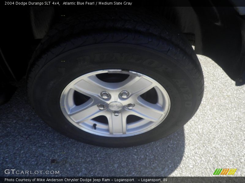 Atlantic Blue Pearl / Medium Slate Gray 2004 Dodge Durango SLT 4x4