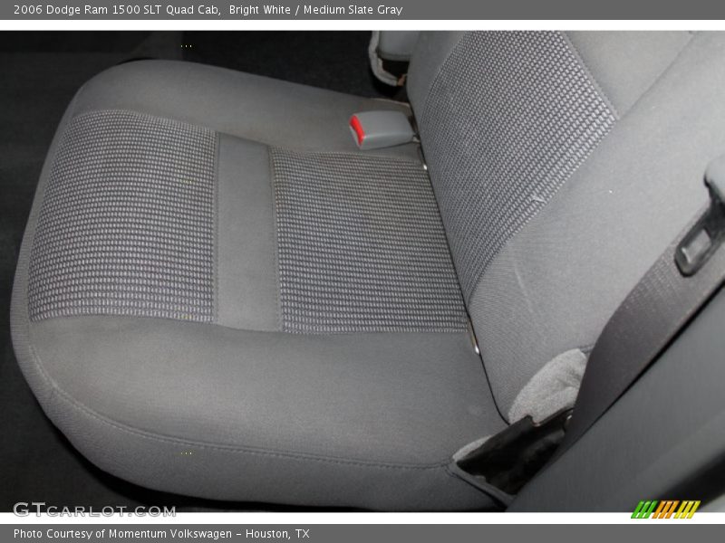 Bright White / Medium Slate Gray 2006 Dodge Ram 1500 SLT Quad Cab