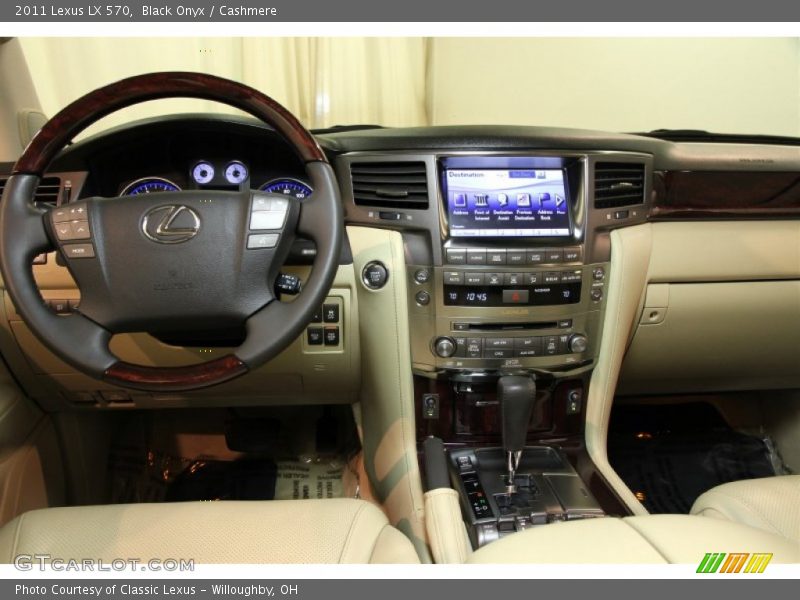 Black Onyx / Cashmere 2011 Lexus LX 570