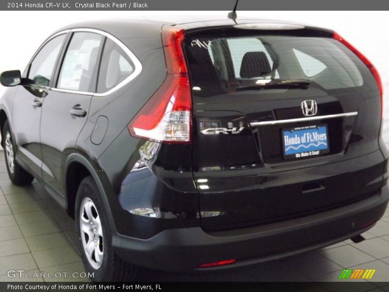 Crystal Black Pearl / Black 2014 Honda CR-V LX