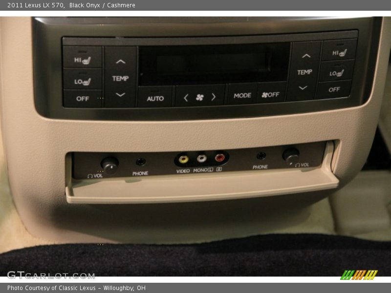 Black Onyx / Cashmere 2011 Lexus LX 570
