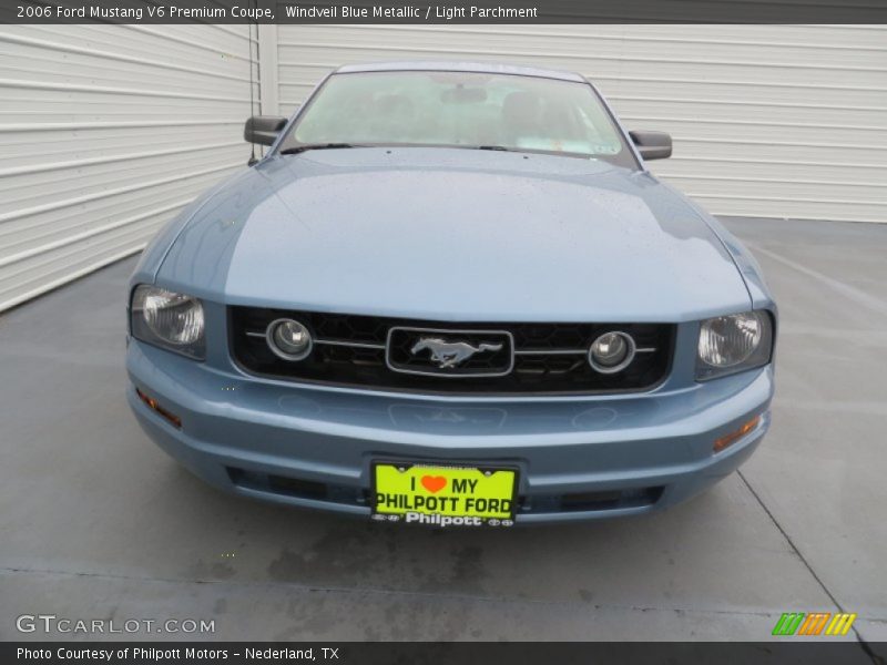 Windveil Blue Metallic / Light Parchment 2006 Ford Mustang V6 Premium Coupe