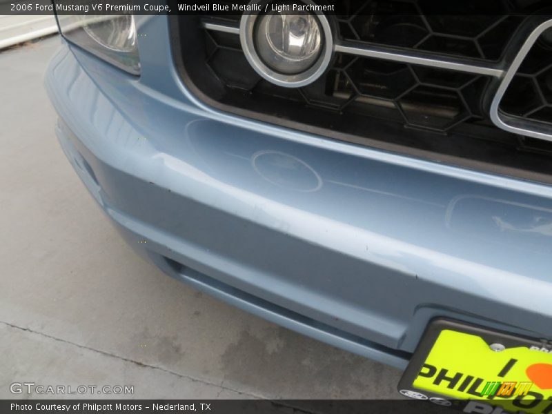 Windveil Blue Metallic / Light Parchment 2006 Ford Mustang V6 Premium Coupe