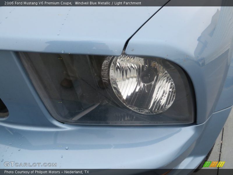 Windveil Blue Metallic / Light Parchment 2006 Ford Mustang V6 Premium Coupe