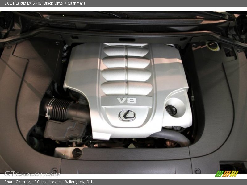 Black Onyx / Cashmere 2011 Lexus LX 570