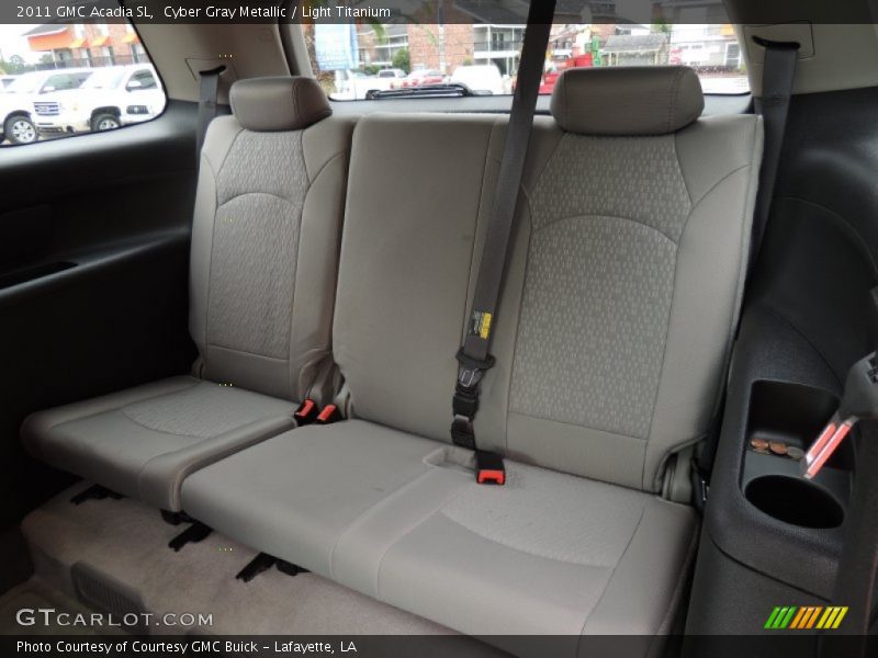 Cyber Gray Metallic / Light Titanium 2011 GMC Acadia SL