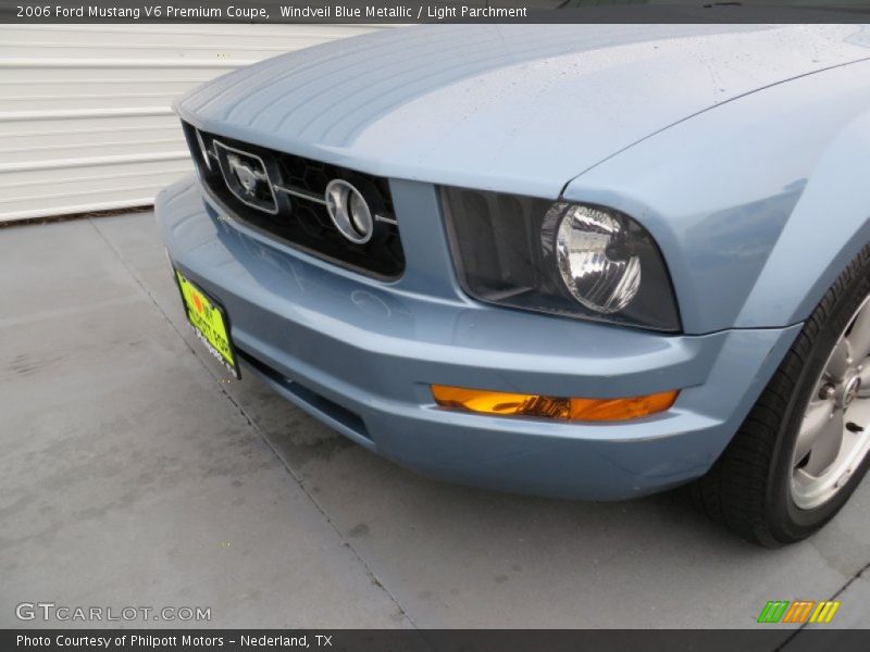 Windveil Blue Metallic / Light Parchment 2006 Ford Mustang V6 Premium Coupe