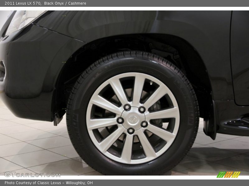 Black Onyx / Cashmere 2011 Lexus LX 570