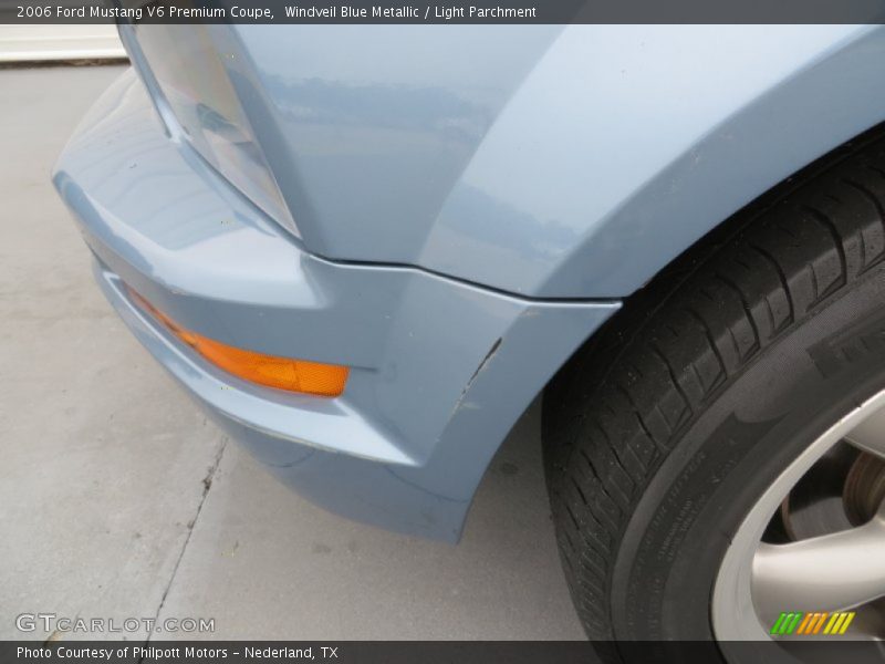 Windveil Blue Metallic / Light Parchment 2006 Ford Mustang V6 Premium Coupe