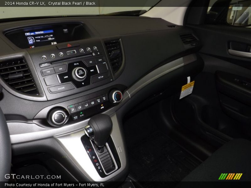 Crystal Black Pearl / Black 2014 Honda CR-V LX