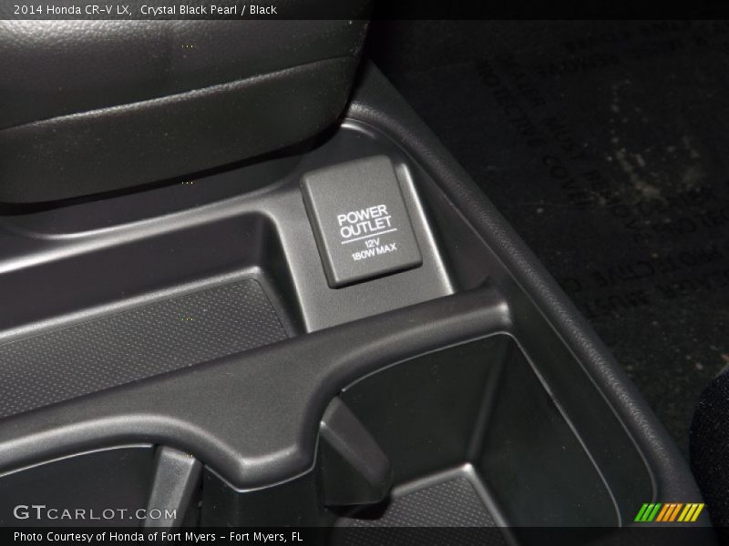 Crystal Black Pearl / Black 2014 Honda CR-V LX