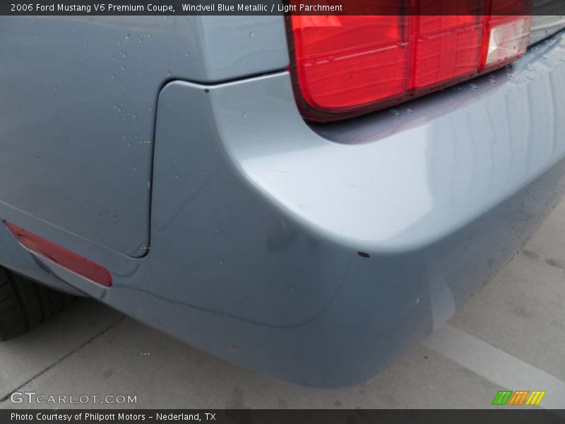Windveil Blue Metallic / Light Parchment 2006 Ford Mustang V6 Premium Coupe
