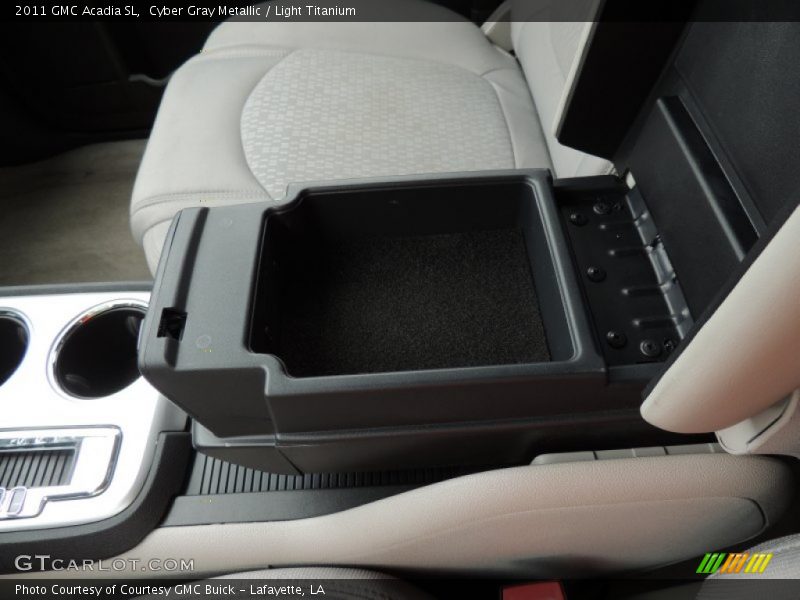 Cyber Gray Metallic / Light Titanium 2011 GMC Acadia SL