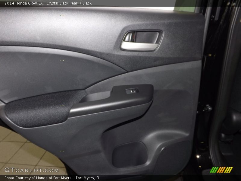 Crystal Black Pearl / Black 2014 Honda CR-V LX