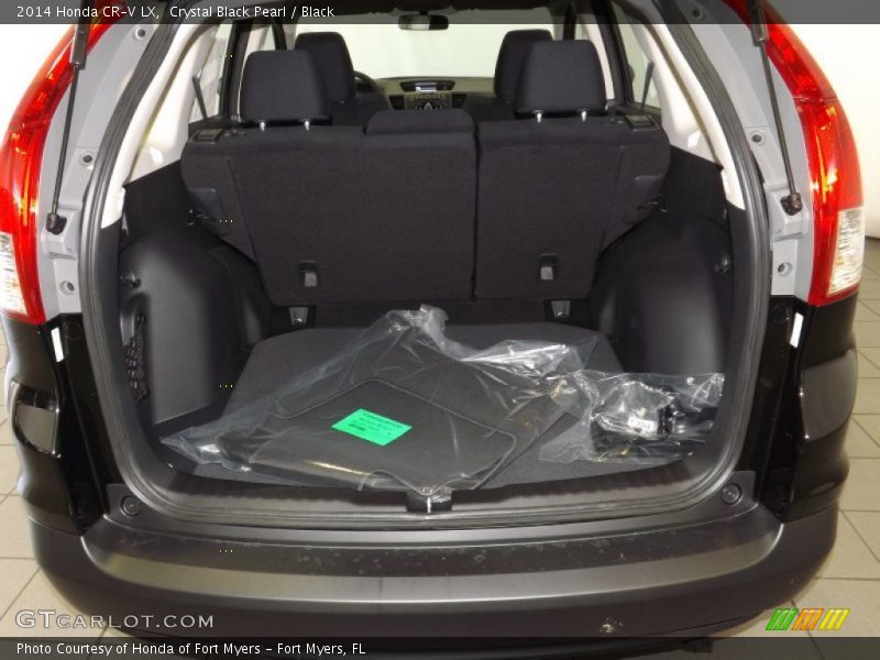 Crystal Black Pearl / Black 2014 Honda CR-V LX