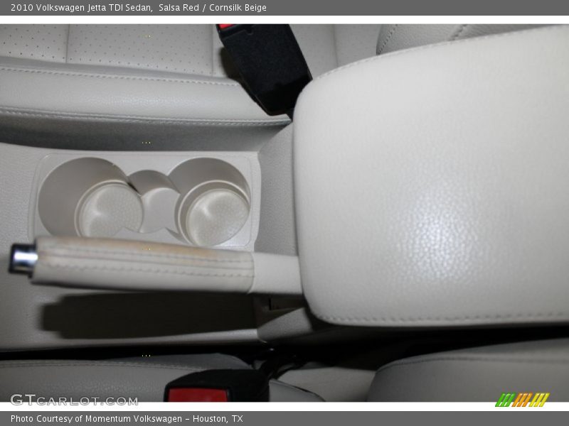 Salsa Red / Cornsilk Beige 2010 Volkswagen Jetta TDI Sedan