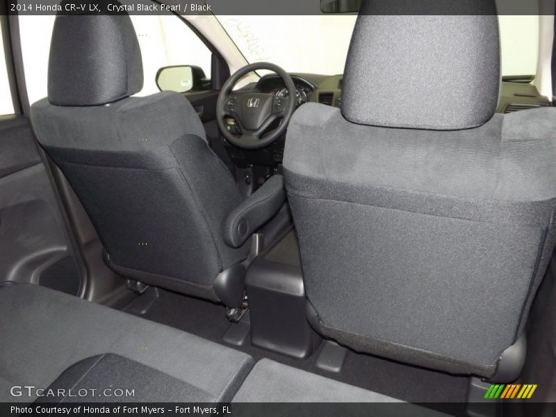 Crystal Black Pearl / Black 2014 Honda CR-V LX
