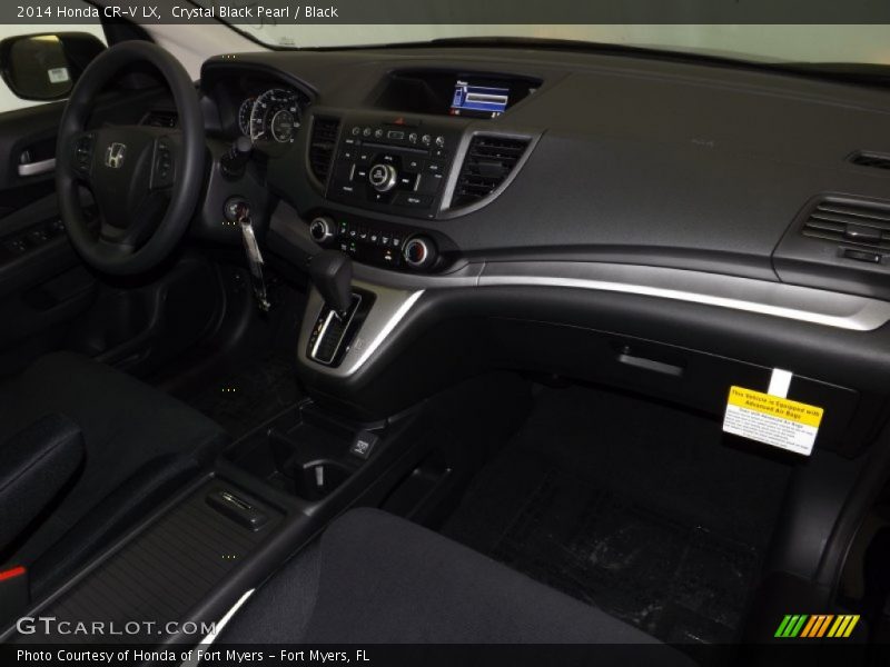 Crystal Black Pearl / Black 2014 Honda CR-V LX