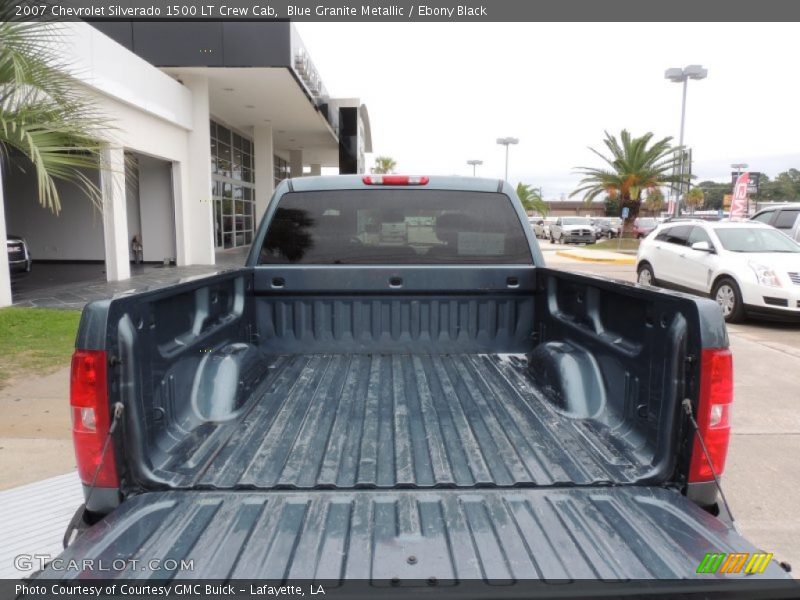 Blue Granite Metallic / Ebony Black 2007 Chevrolet Silverado 1500 LT Crew Cab