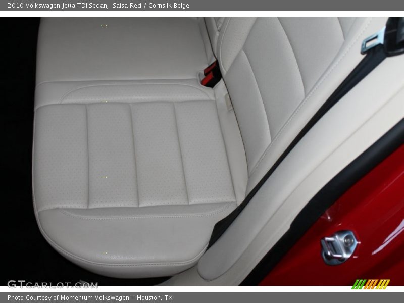 Salsa Red / Cornsilk Beige 2010 Volkswagen Jetta TDI Sedan