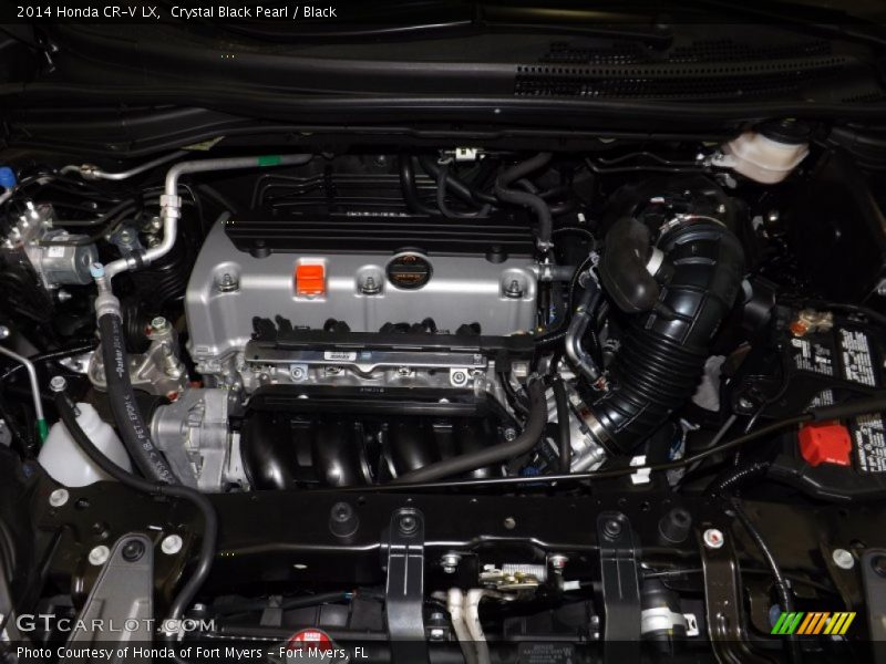 Crystal Black Pearl / Black 2014 Honda CR-V LX