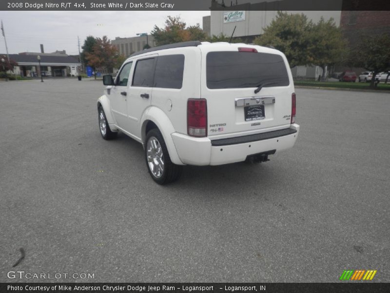 Stone White / Dark Slate Gray 2008 Dodge Nitro R/T 4x4