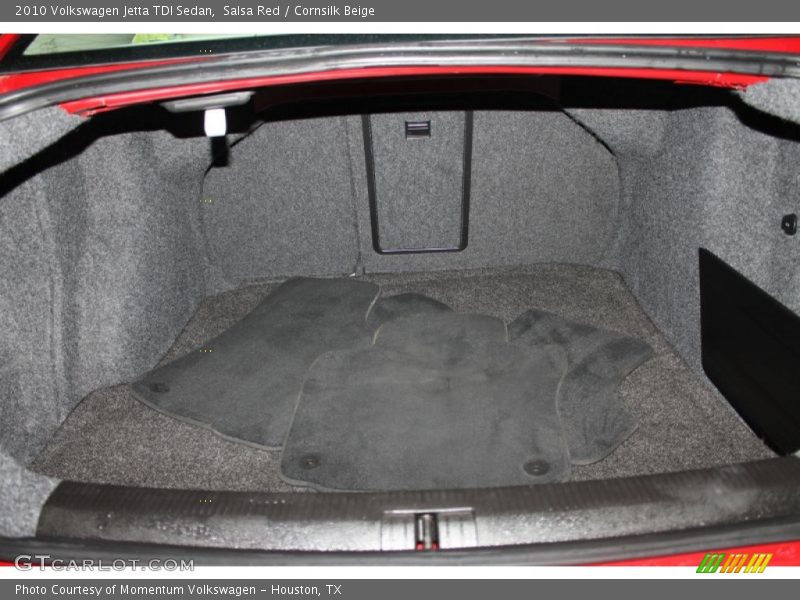 Salsa Red / Cornsilk Beige 2010 Volkswagen Jetta TDI Sedan