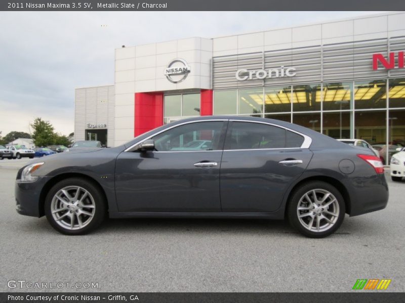 Metallic Slate / Charcoal 2011 Nissan Maxima 3.5 SV